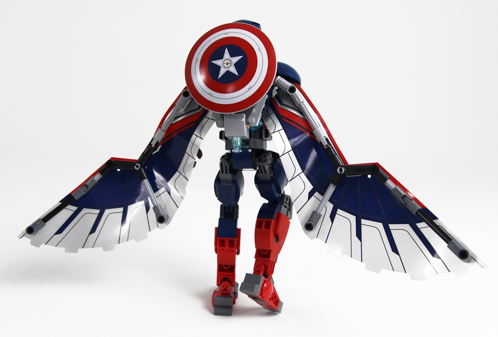 Captain America Jetpack(s) and poseable wings + figure upgrades