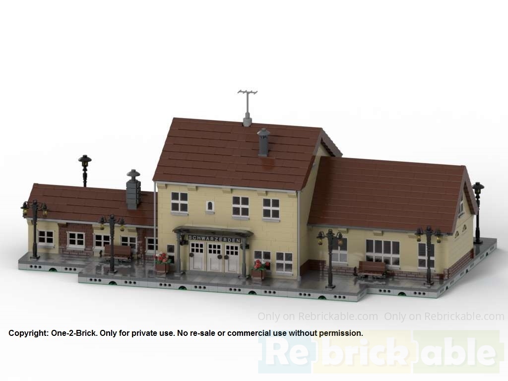 Bahnhof - Train Station: Schwarzerden