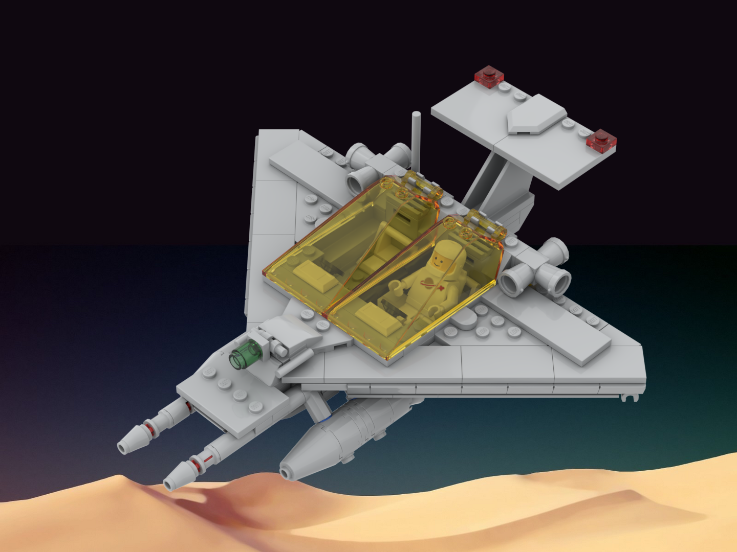 LL891 - new Classic Space Two-Man Scooter