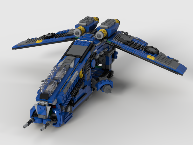 Republic Gunship (Alternate Build from Fortnite Battle Bus) alternate build