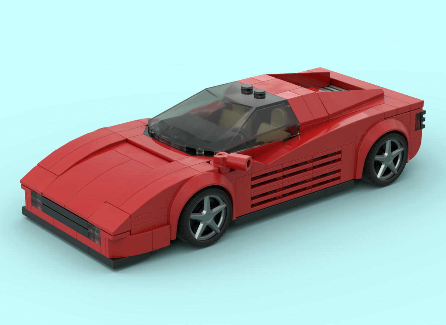 Testarossa inspired
