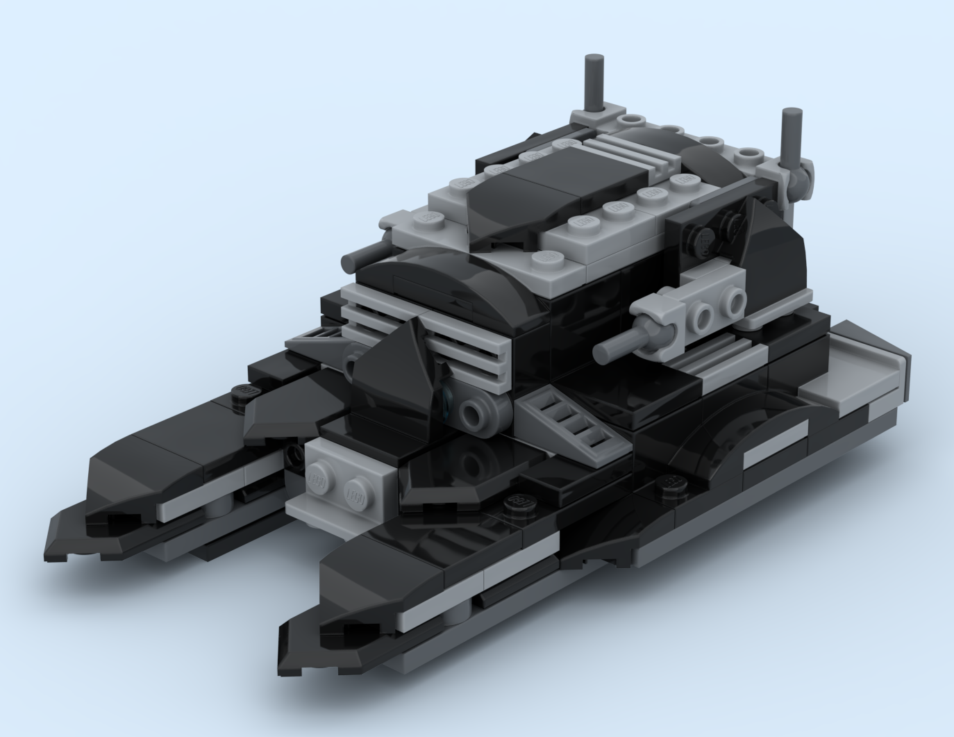 Imperial Fighter Tank 75412 X2 Alternate Build