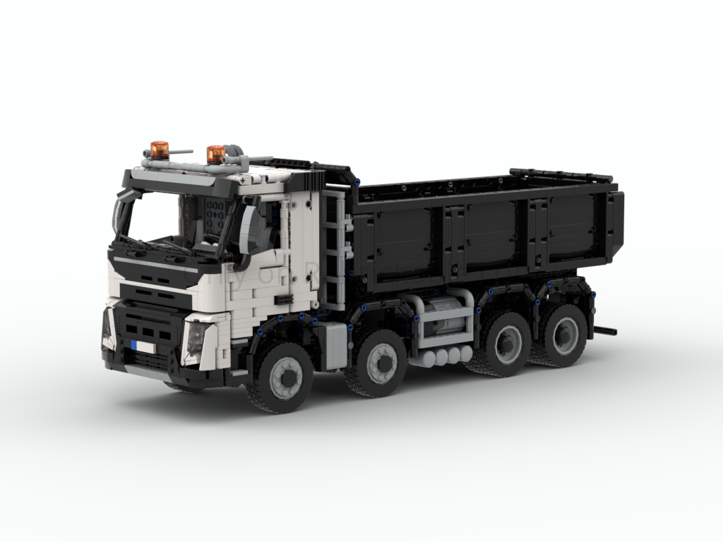 Volvo-Fmx dump truck 8x4