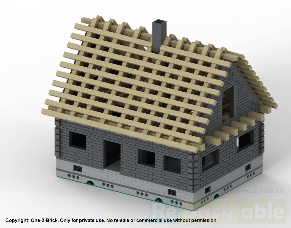 Haus im Bau - House under construction