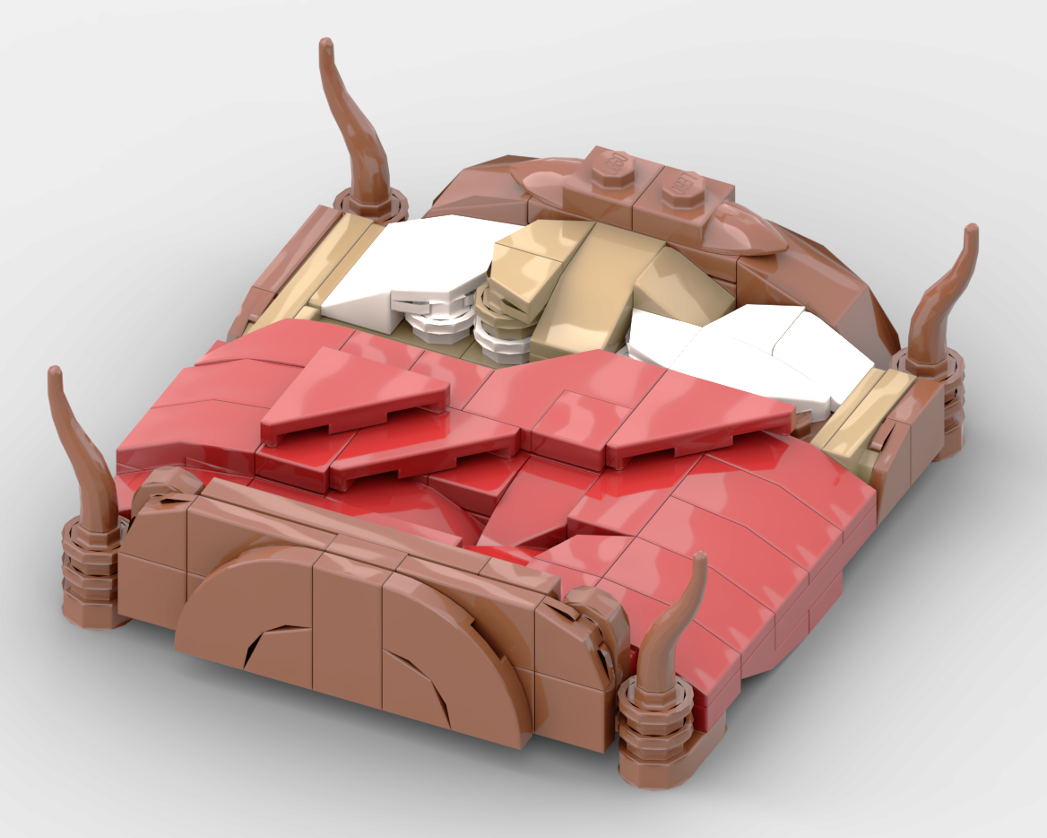 Double bed (bag end)