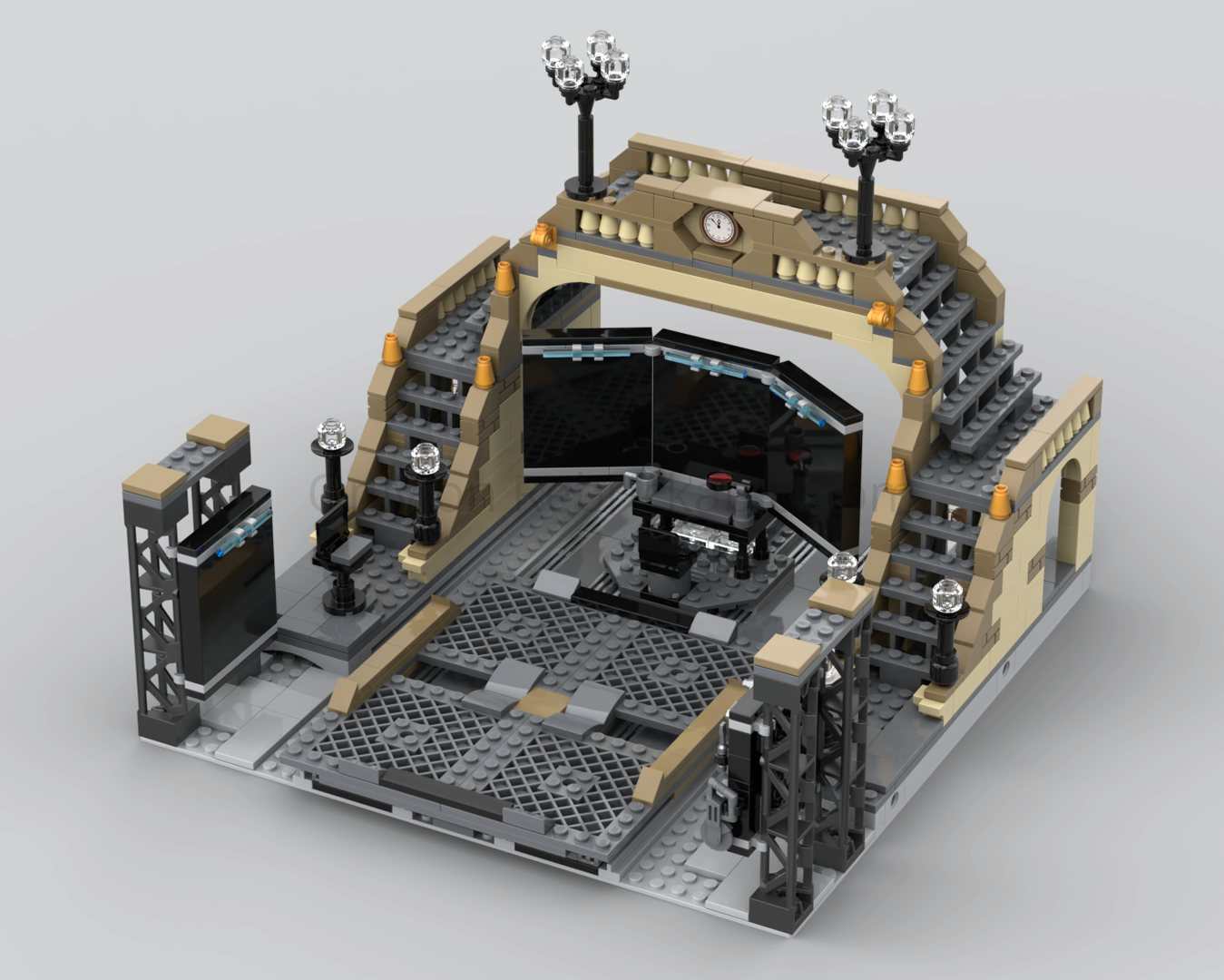 Batcave - Secret Train Terminal
