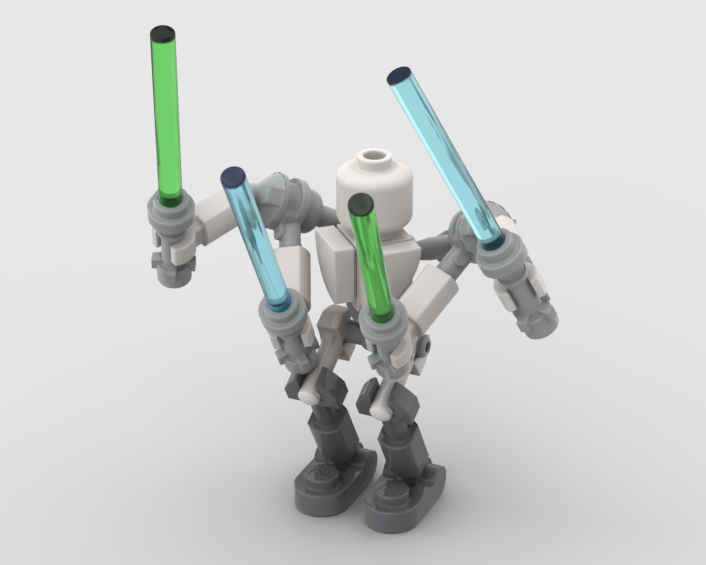 Brick Built General Grievous