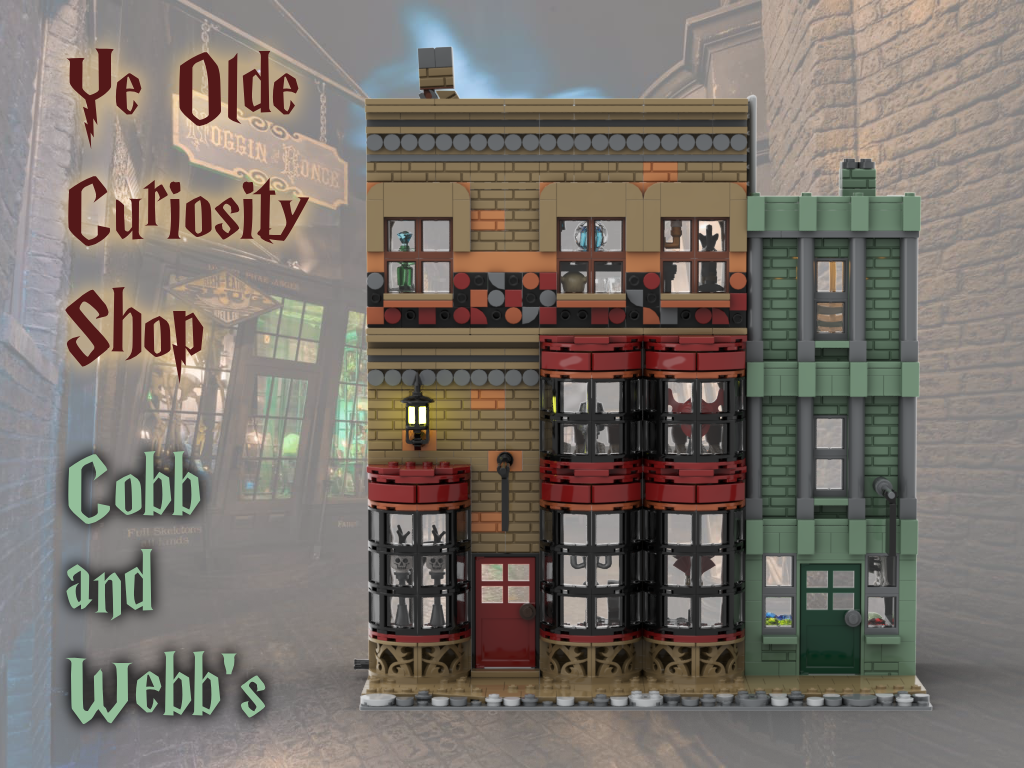 Knockturn Alley: Ye Olde Curiosity &amp; Cobb &amp; Webb's