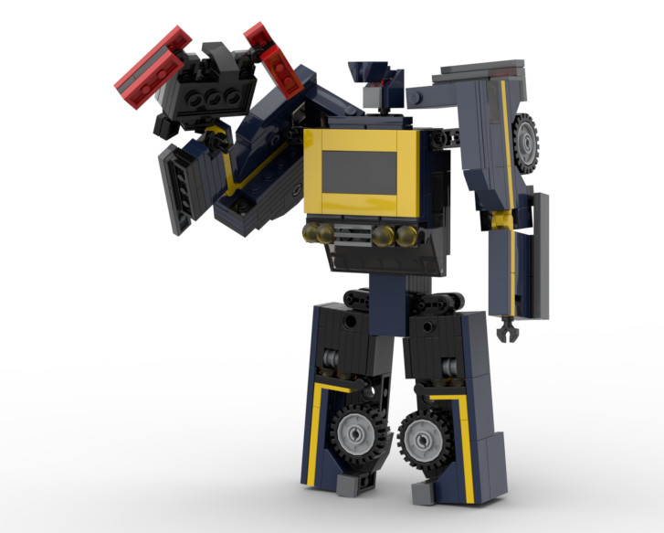 Lego Transformer- Soundwave and Laserbeak