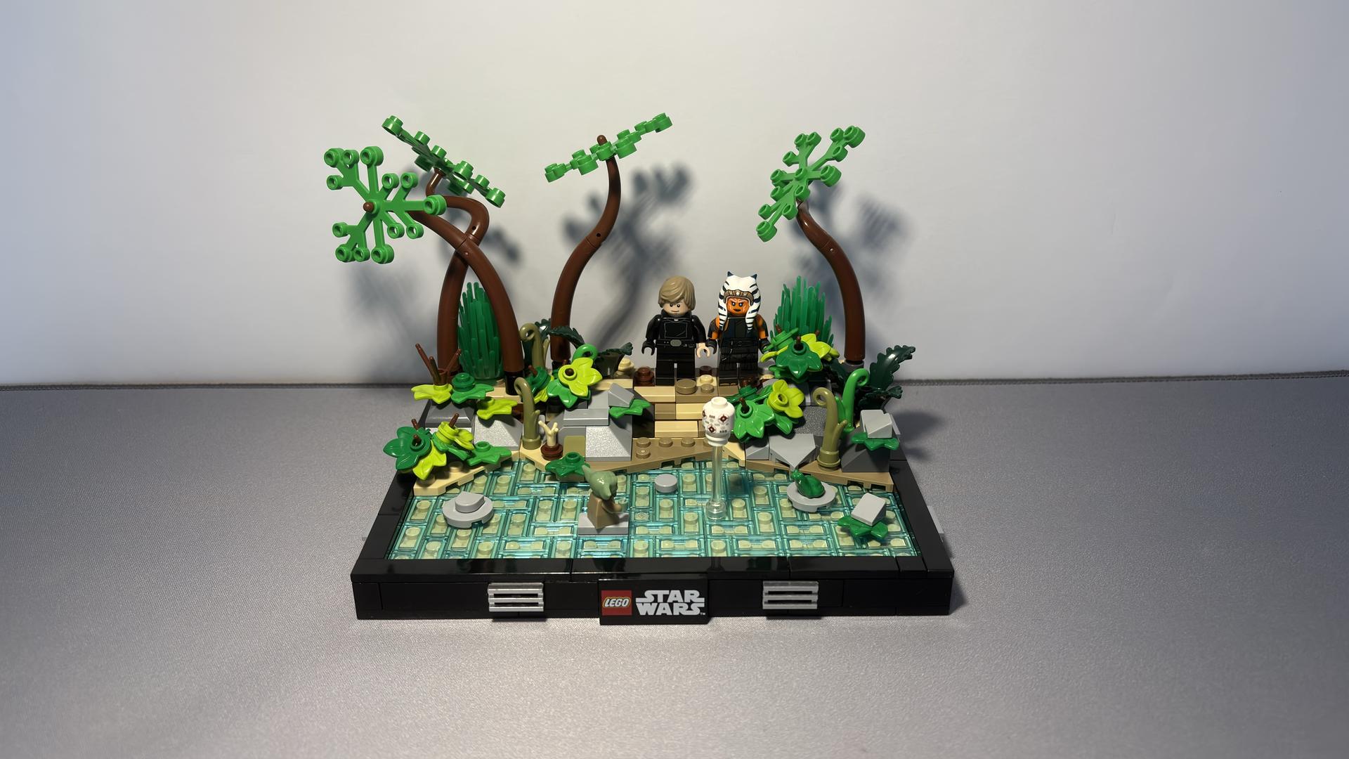 Grogu Training Diorama