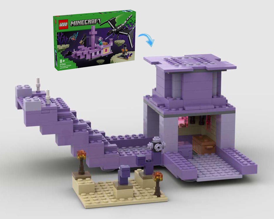 Stairs to the end ship 21264 Alternate Build alternate build