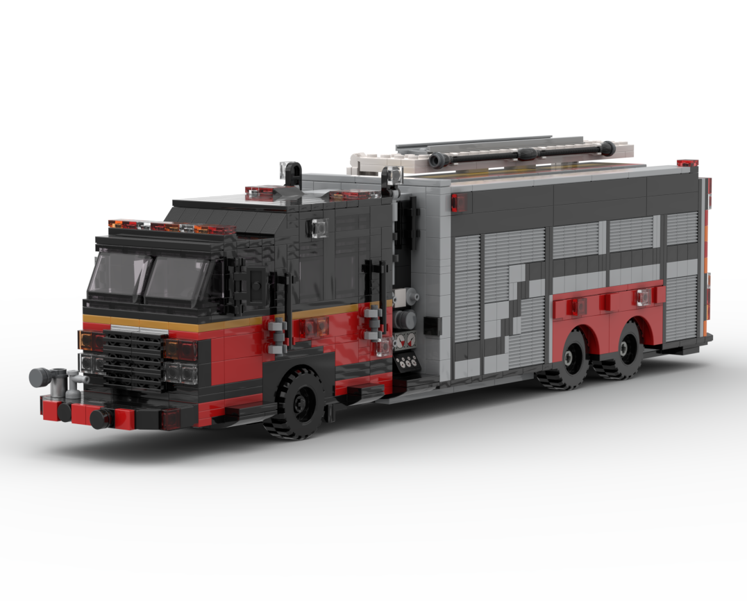 Pierce Saber Pumper-Tanker Firetruck