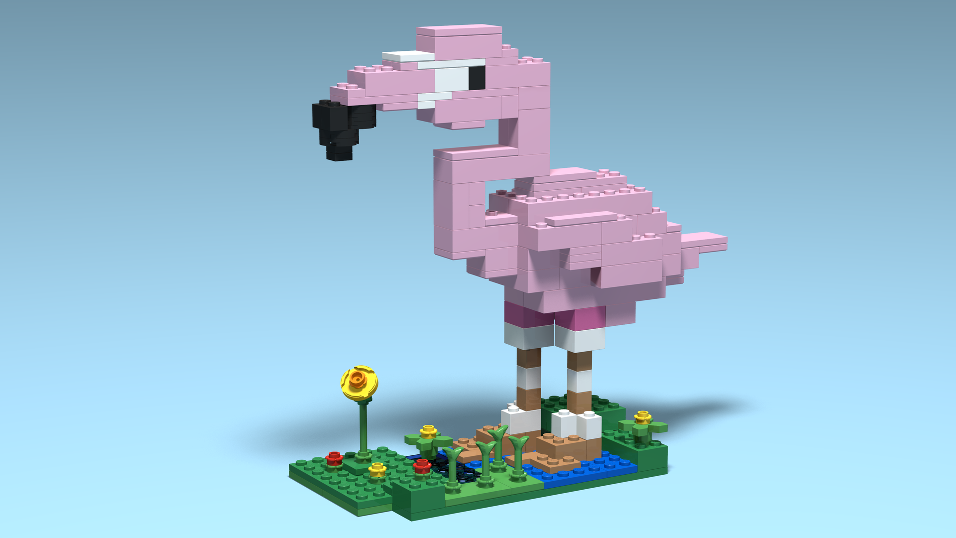 21268 Flamingo alternate build