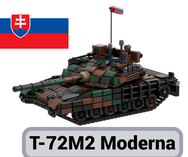 T-72M2 Moderna MBT 1/35 Scale