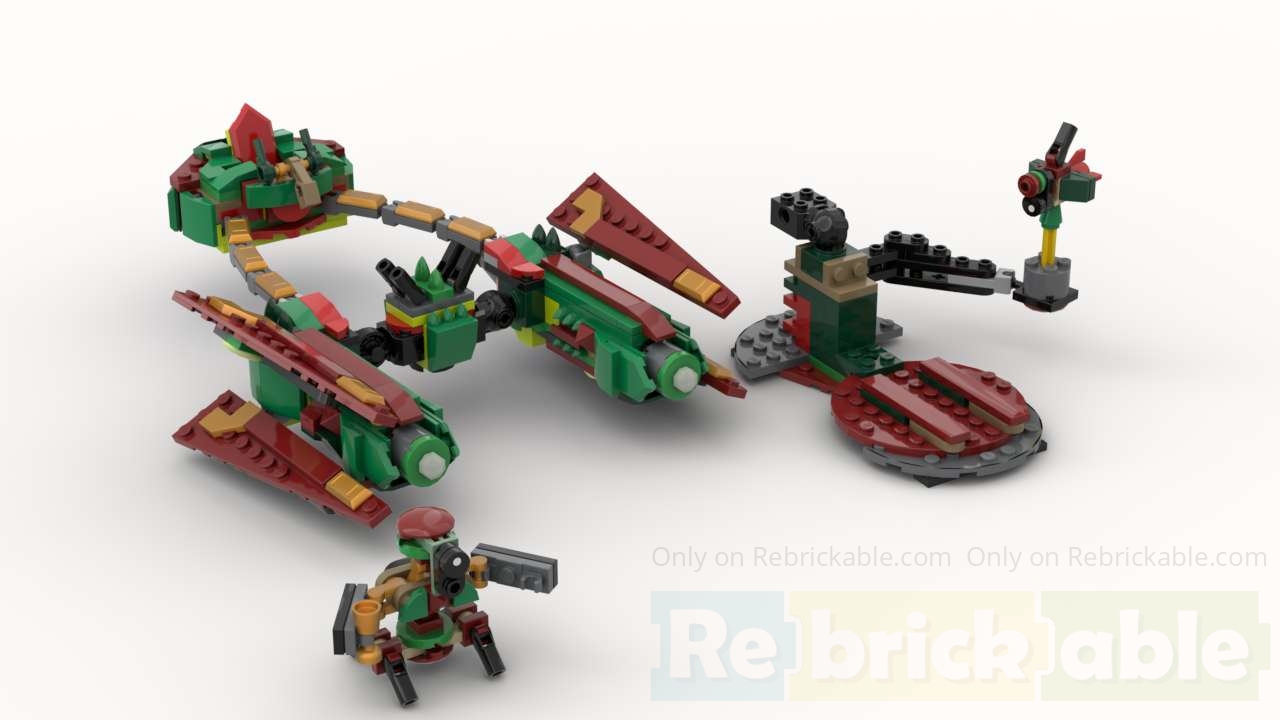 31161 Pod Racer with Pit Droid