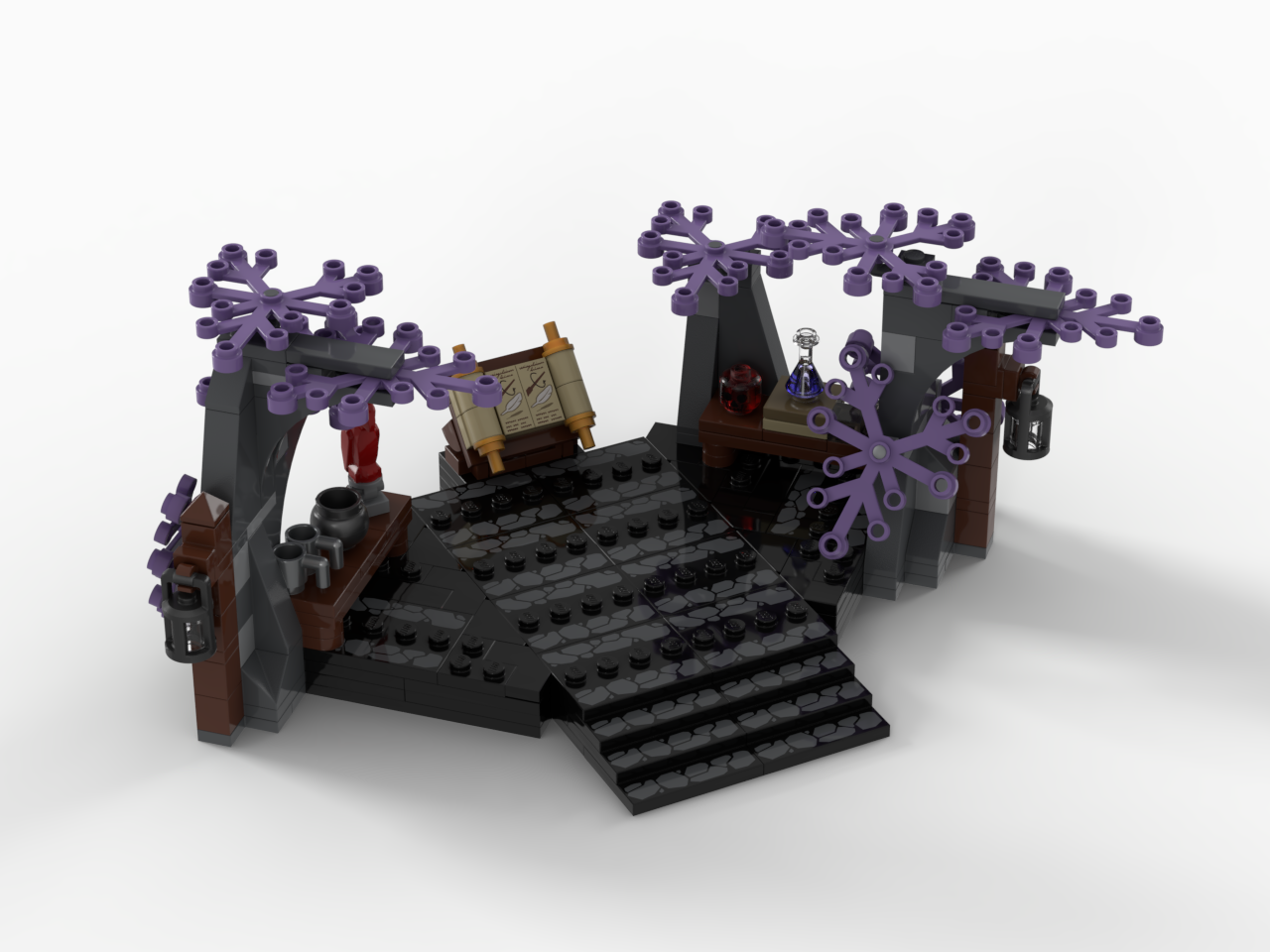 Dungeons and Dragons Display Shrine