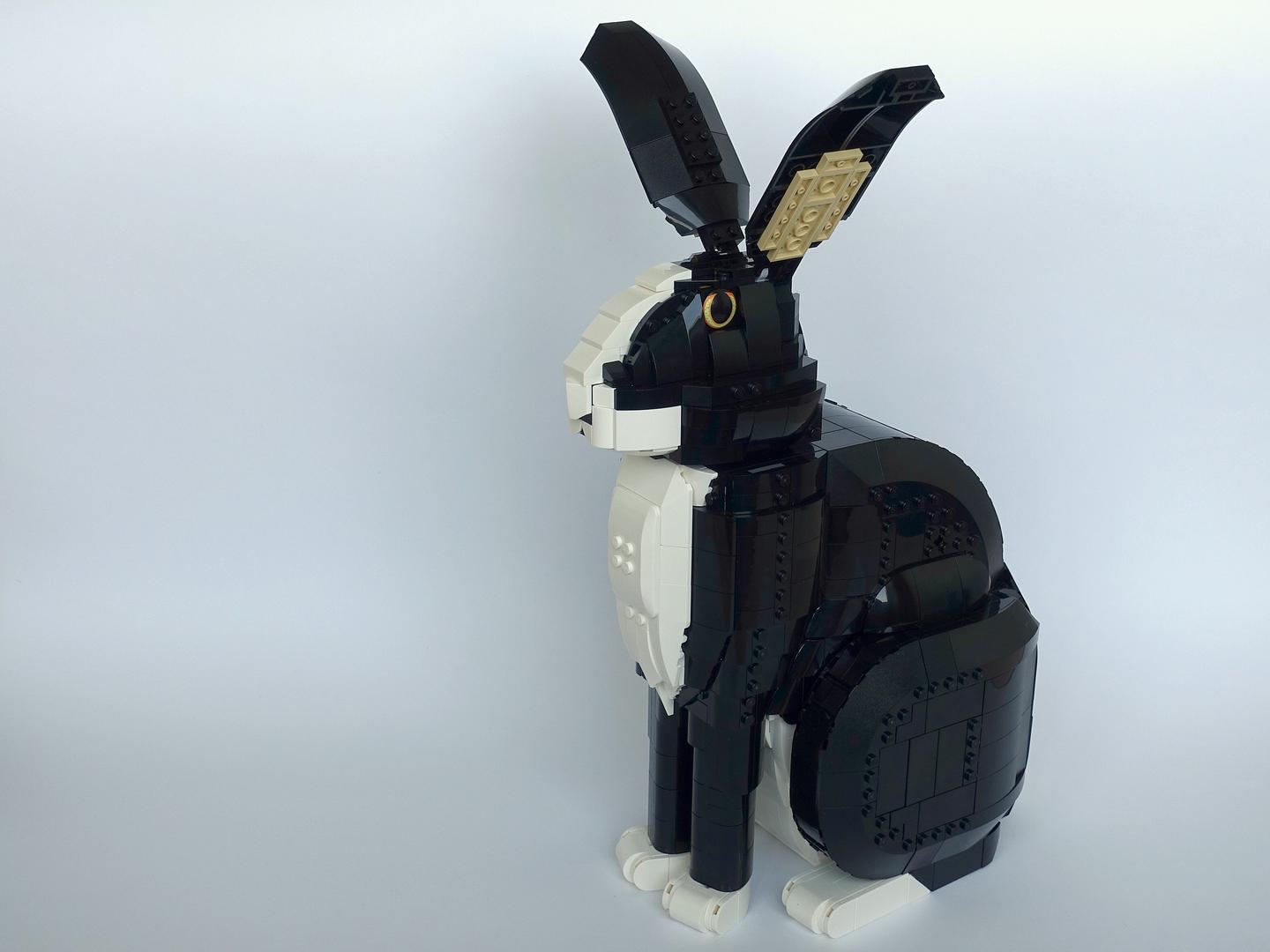 21349: Tuxedo Rabbit