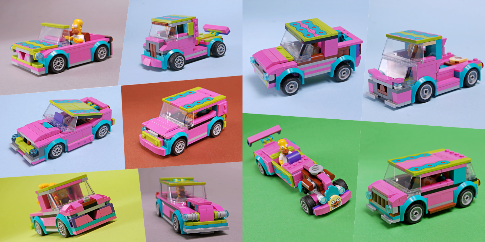 10352 Burgertastic Vehicles alternate build