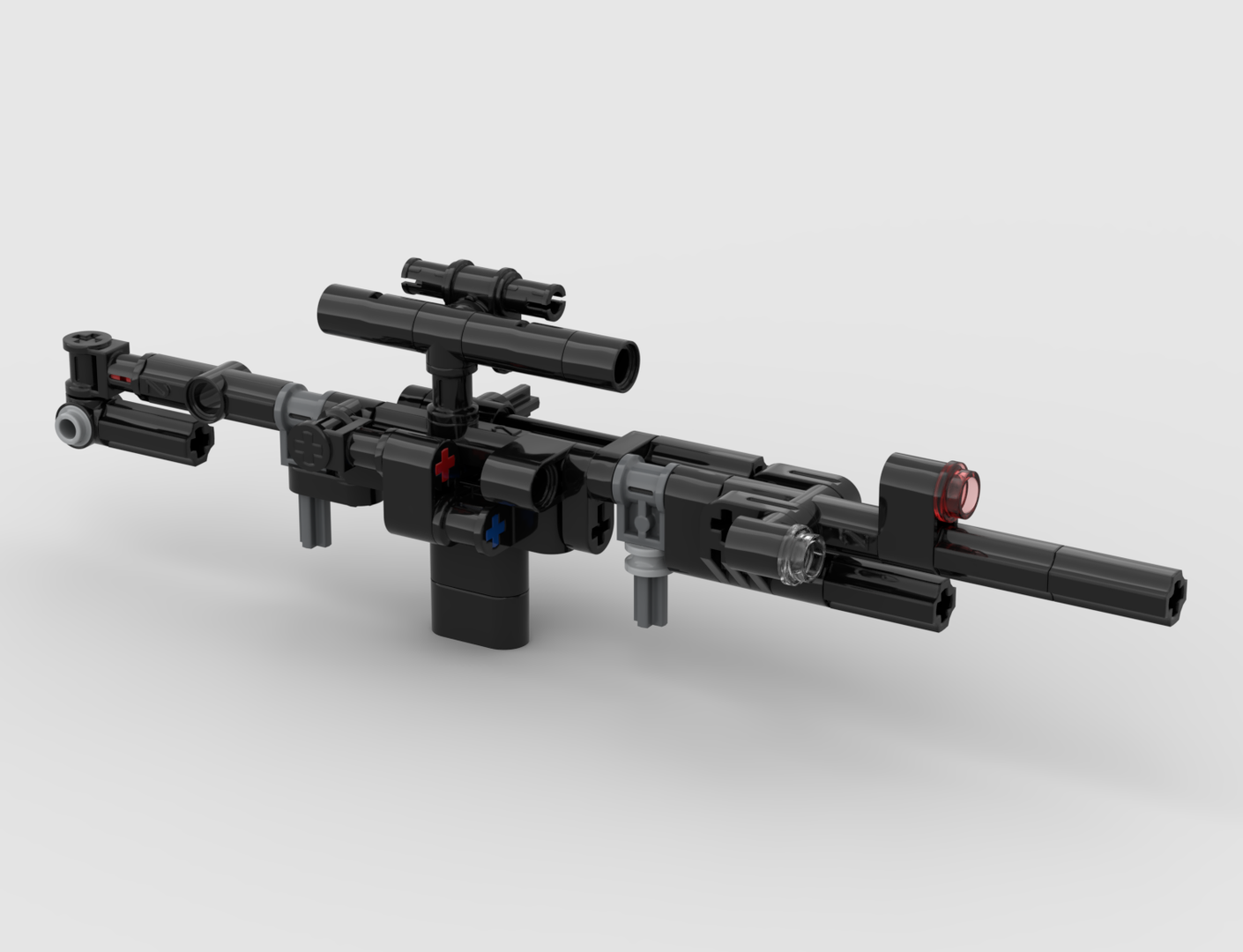 Assault-Rifle MOC - LEGO Technic - Instructions PDF