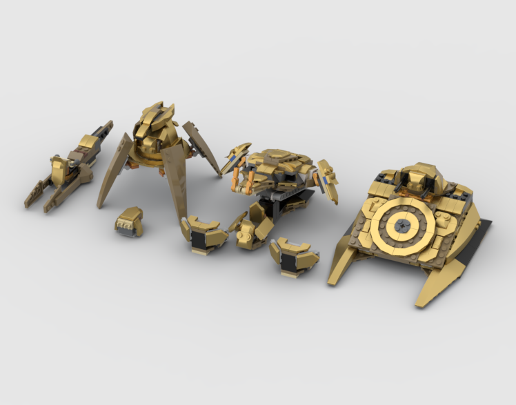 Bounty Hunter C3P0 Battle Pack alternate build