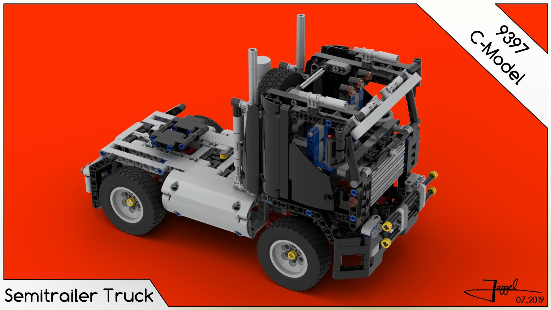 LEGO 9397 C-Model Truck