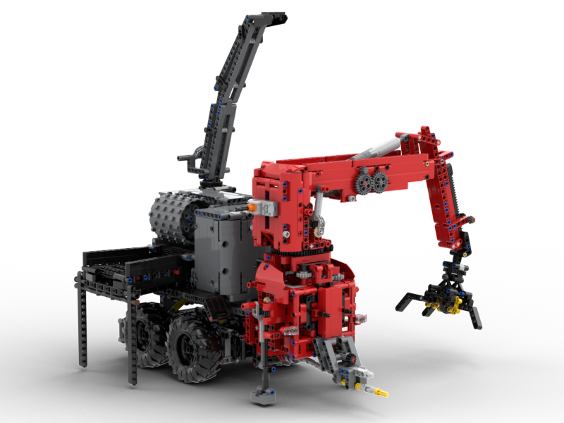 Wood chipper trailer