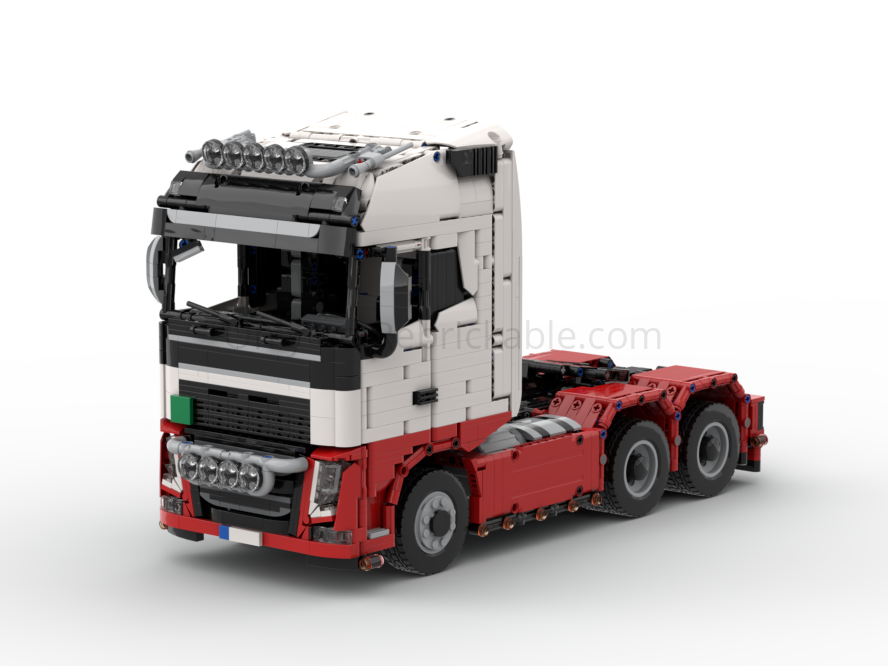 VoLvo FH16_ 6X4_red and white