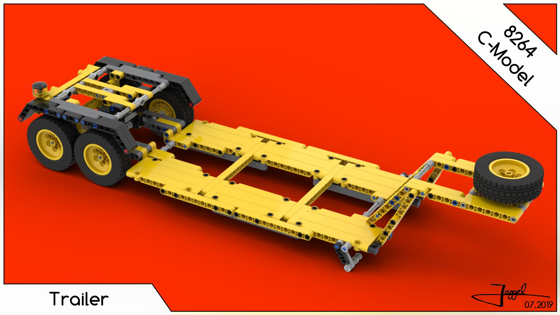 LEGO 8264 C-Model Trailer