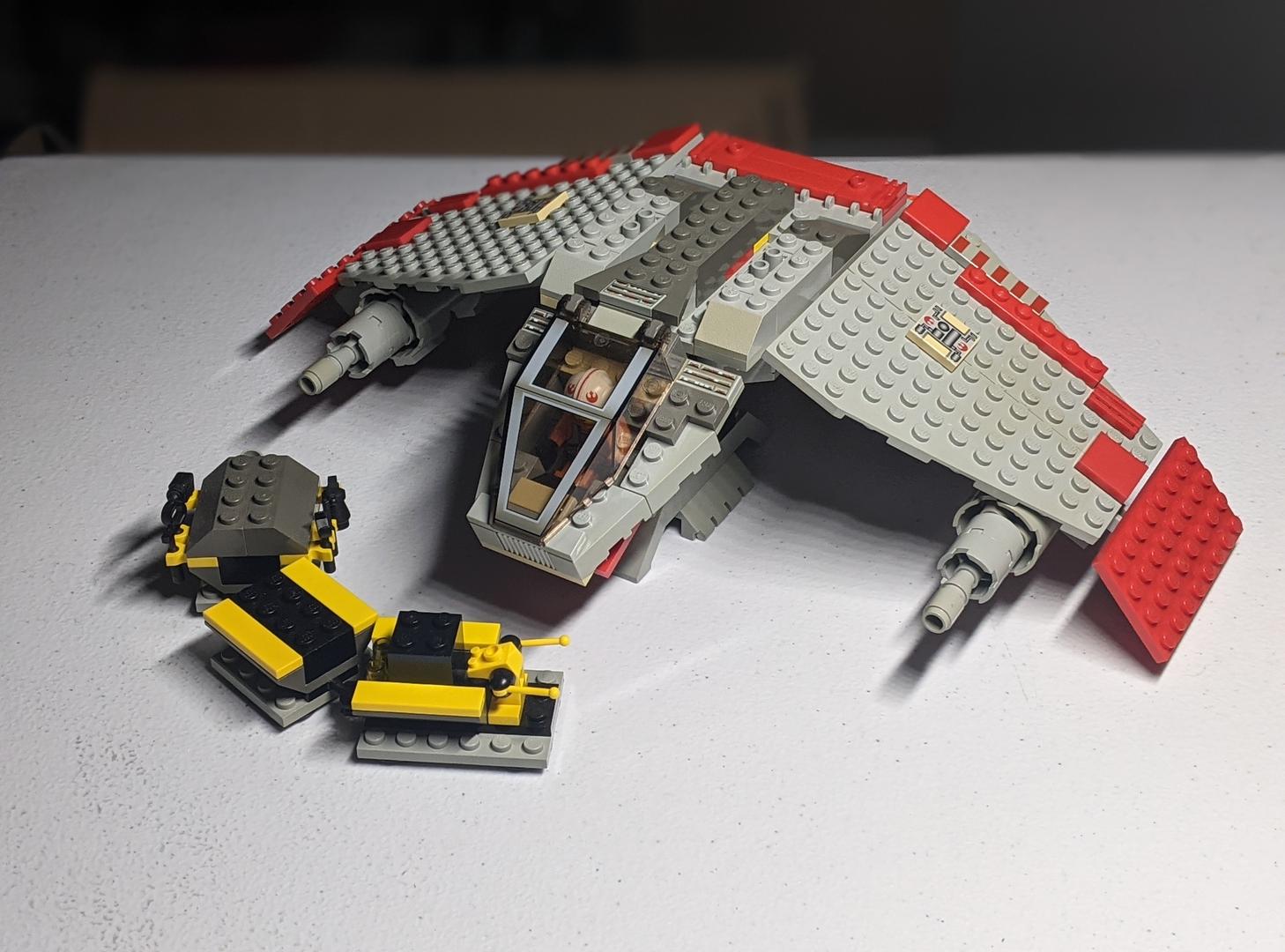 7140 V-Wing Airspeeder - Rogue Squadron/Legends alternate build