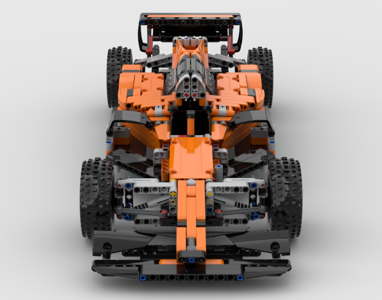 Technic - F1 MOC with offroad tires (not perfect and my first time using Bricklink)