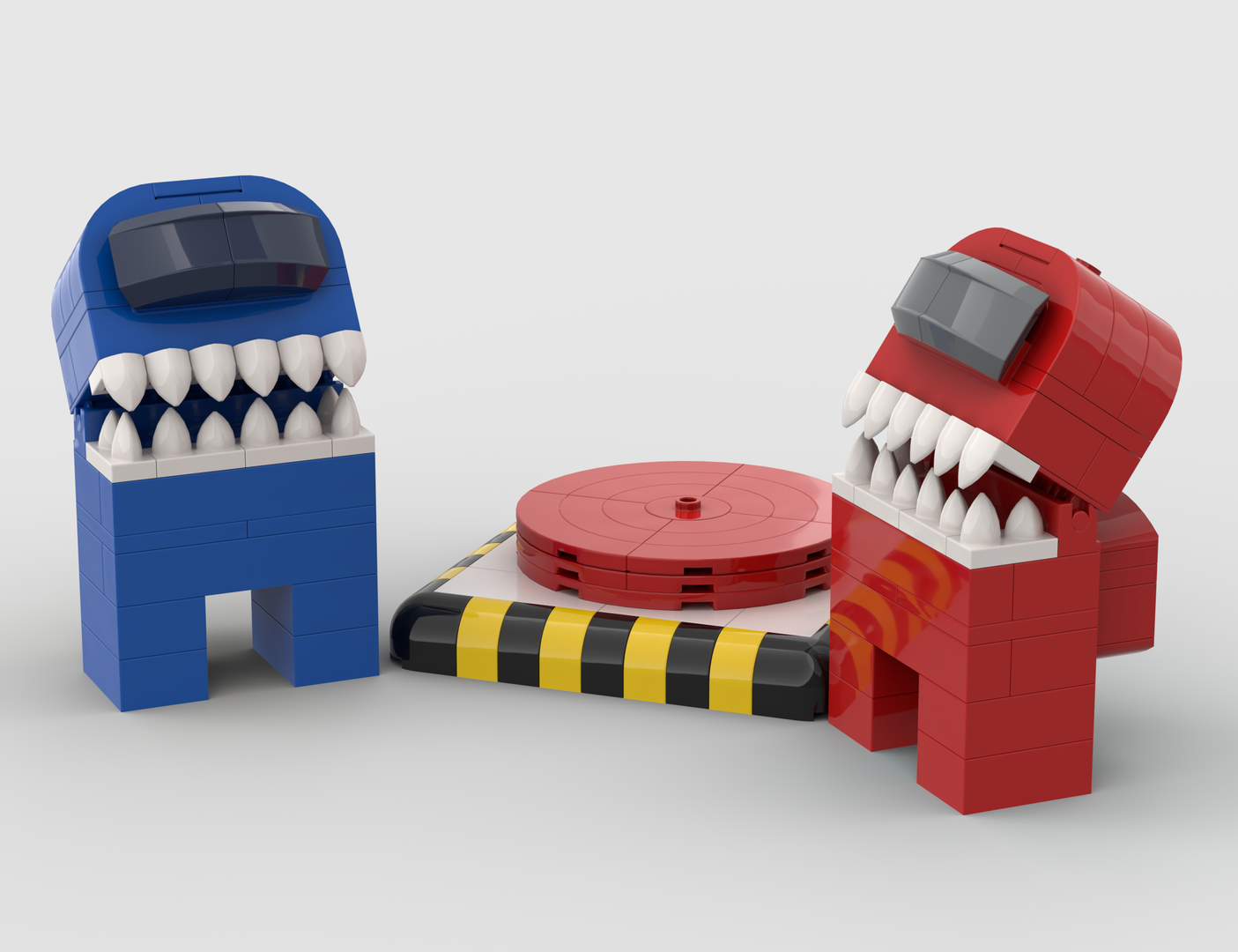 Among Us - Brick Impostor &amp; Emergency Meeting Button