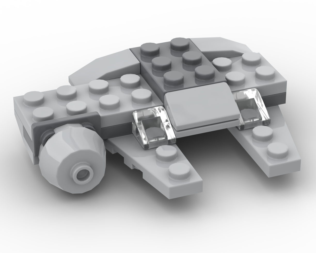 Micro milennium falcon