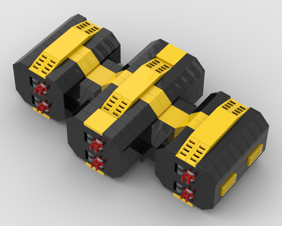 Blacktron six module connector