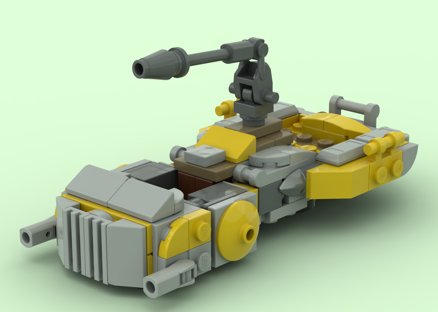 327th Clone Transport Speeder 75431 Alternate Build