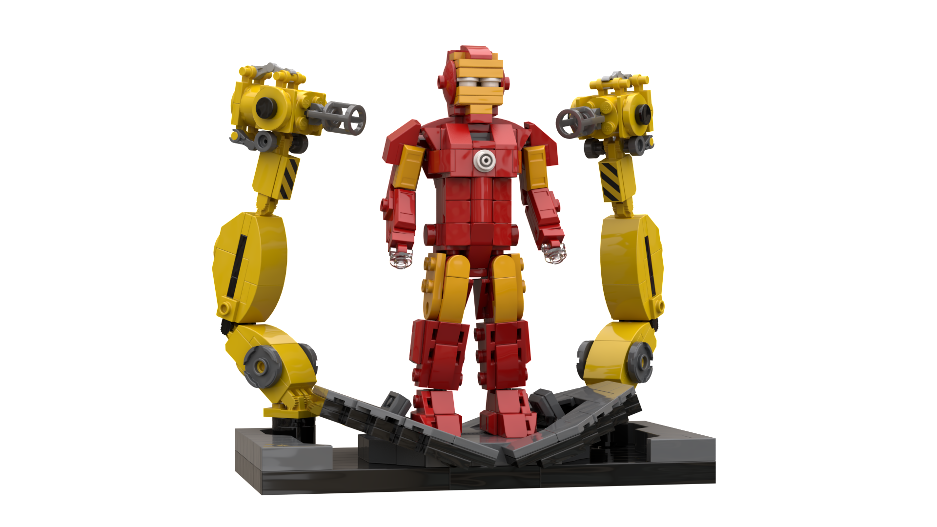 Miniland Dioramas - 6 Iron Man MkIII Suit Up!