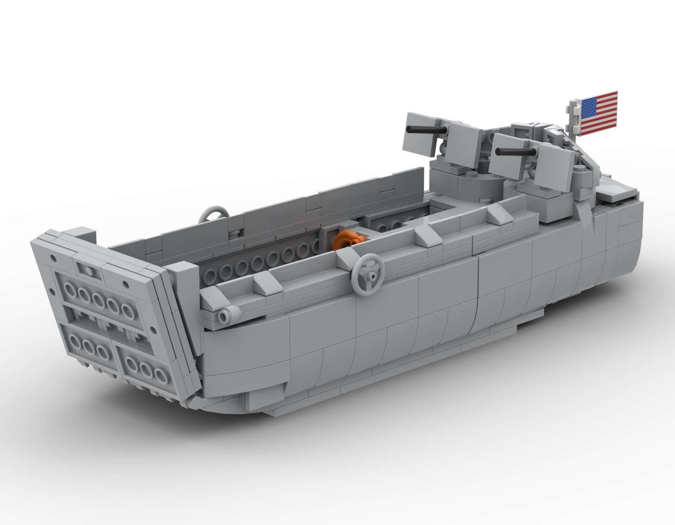 Landing Craft, Vehicle, Personnel (LCVP) "Higgins" Boat (1:40 scale)