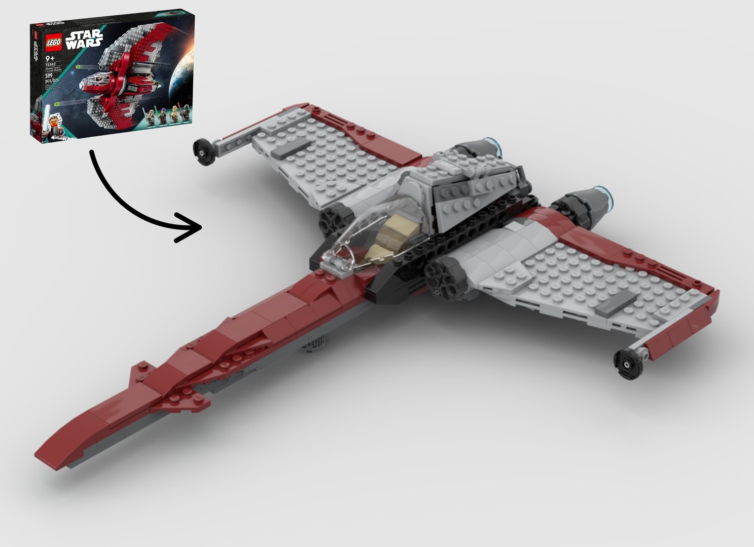 Alternate Build: Z-95 Headhunter Using Set 75362