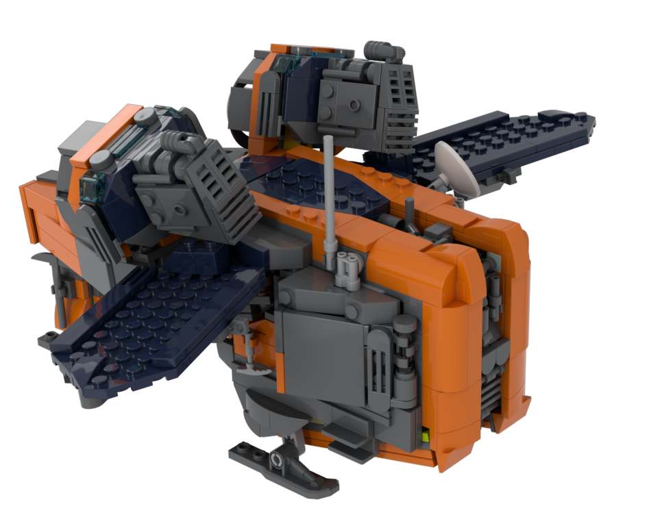 Arctic transport spaceship