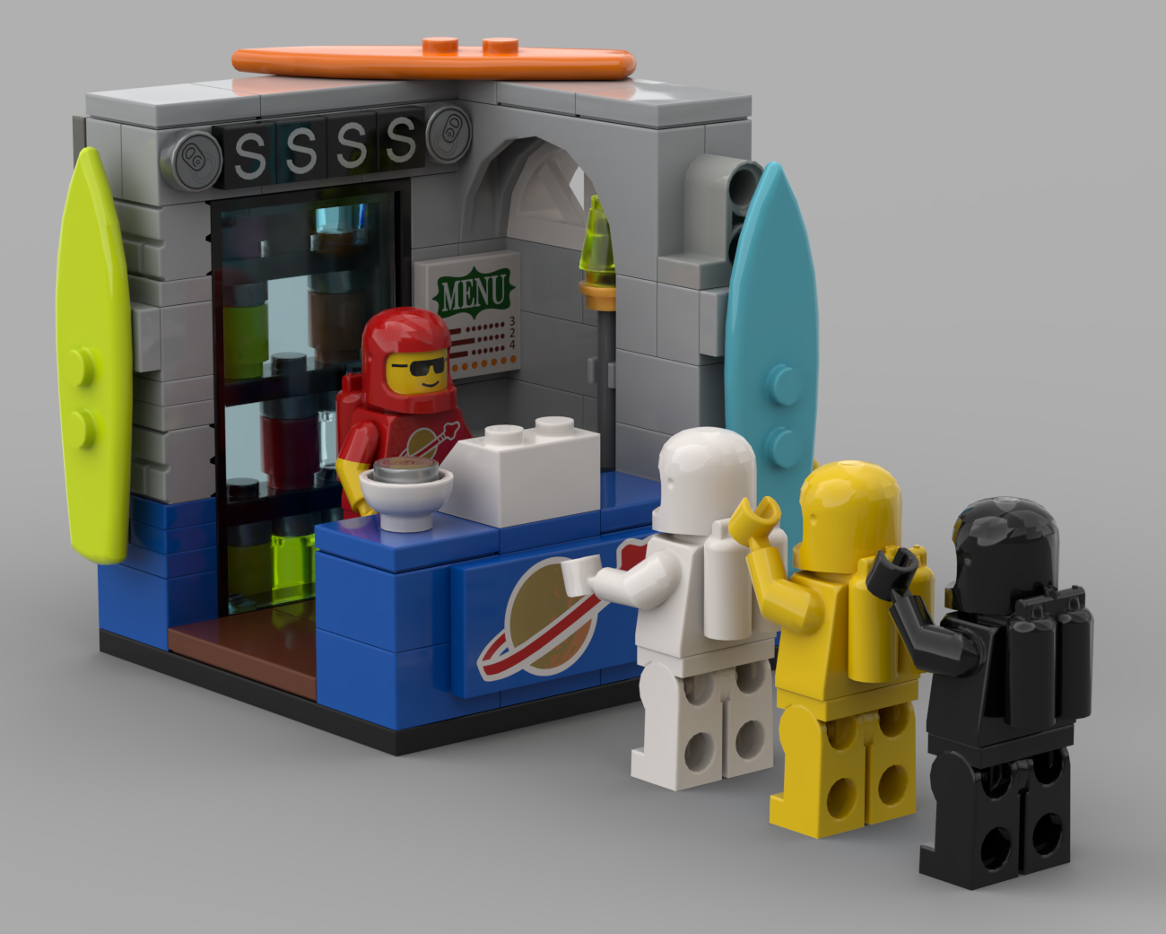 Summer Space Soda Stand