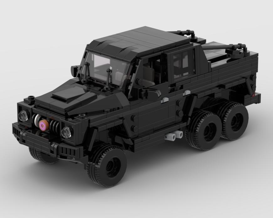 Brabus G-63 XLP 900 6x6 Superblack