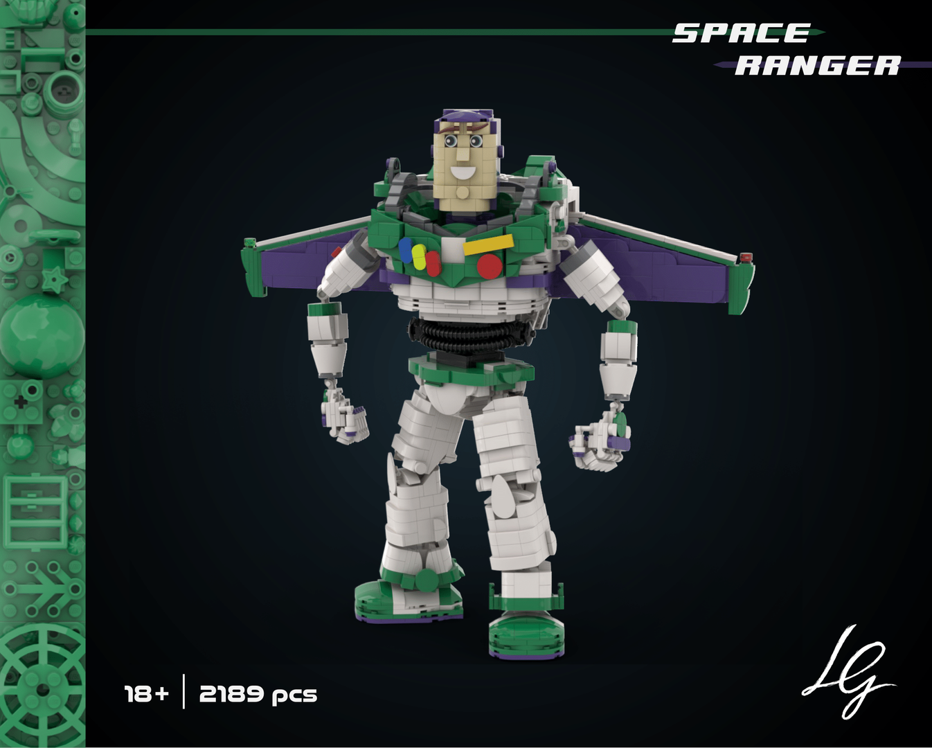 SPACE RANGER – Brick-Built Hero