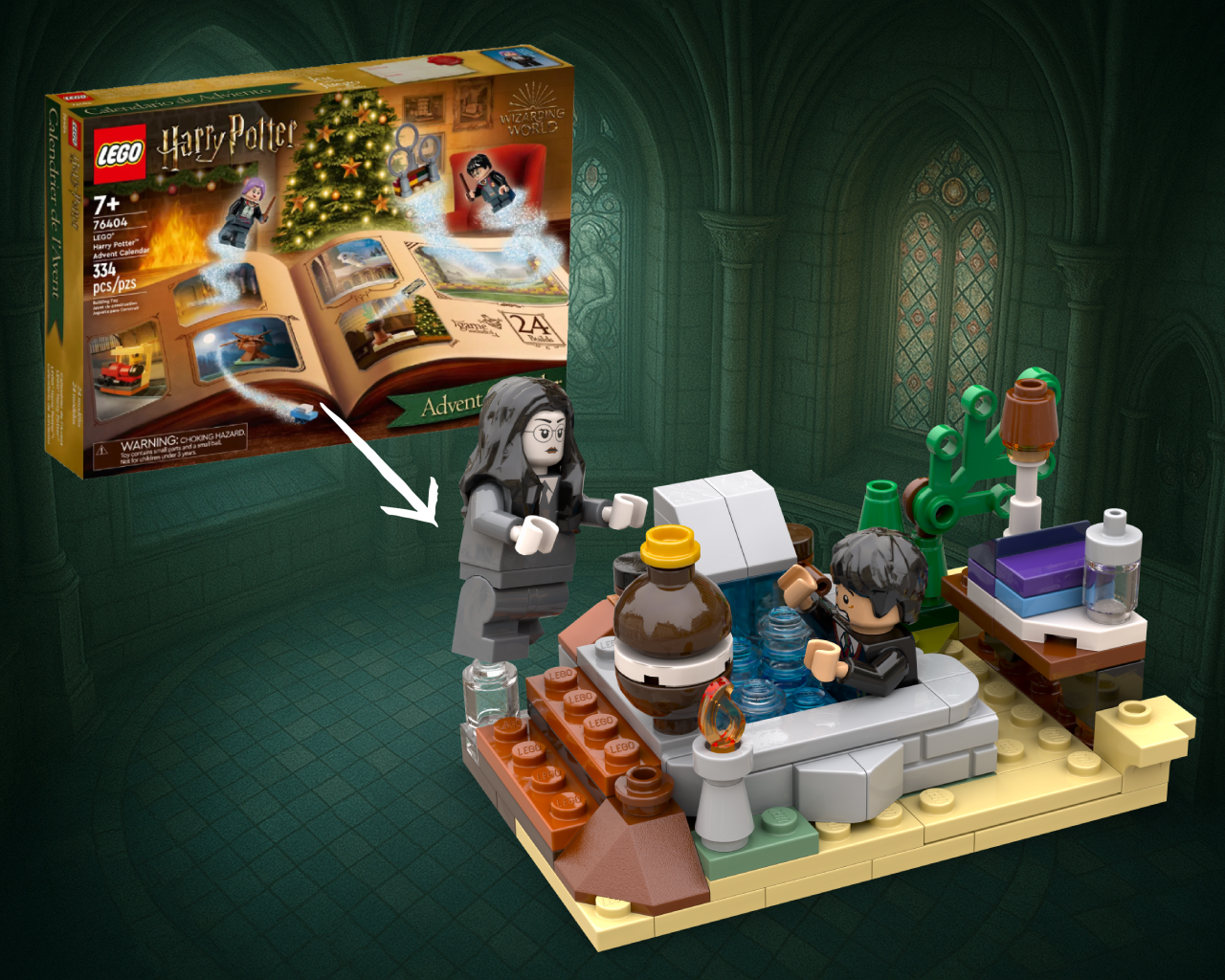 Prefects’ Bathroom scene