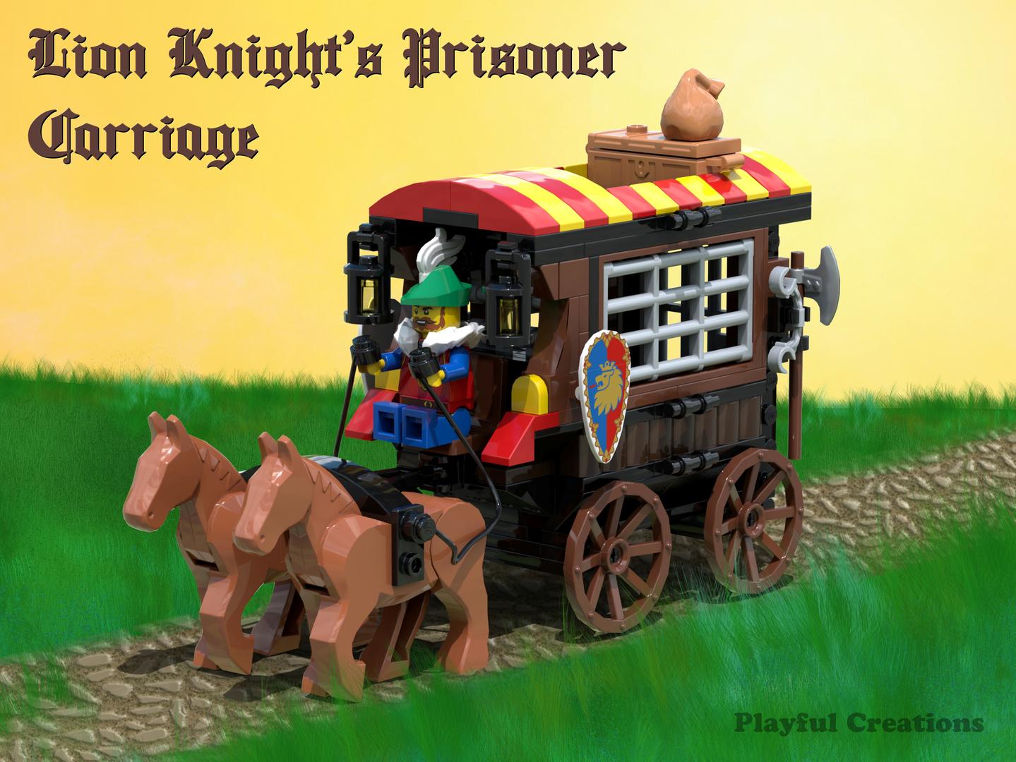 Lion Knight's Prisoner Carriage
