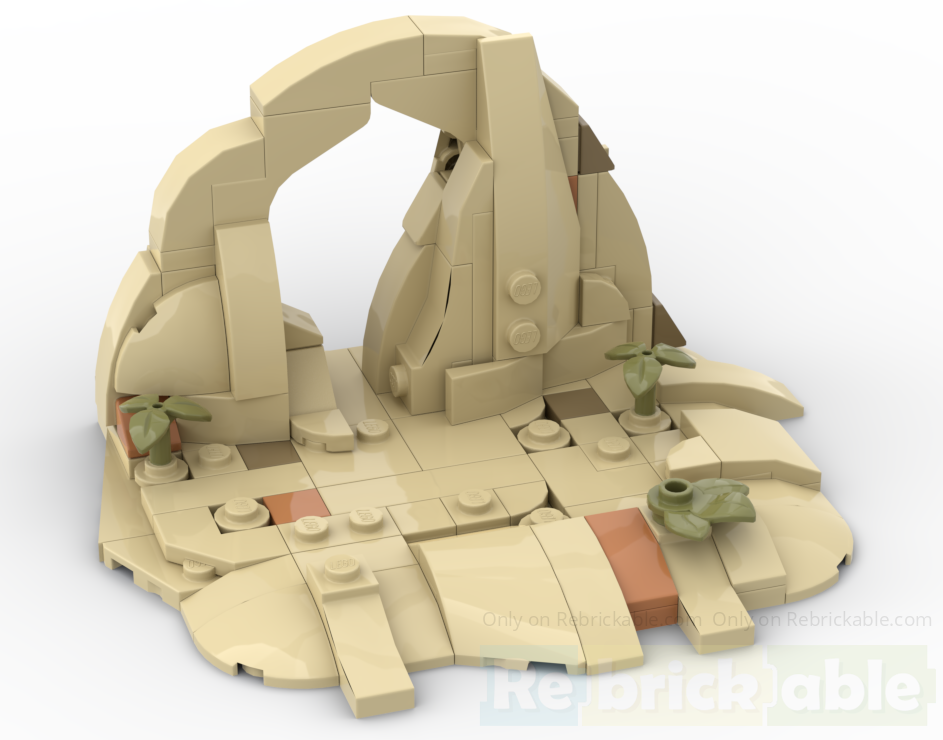 Web slinger/Tatooine minifigure display