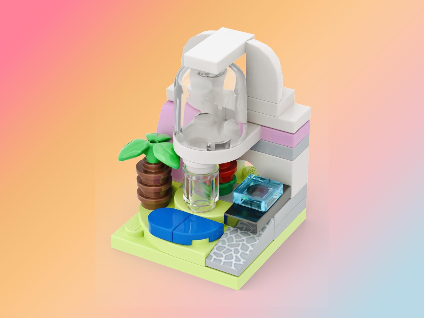 Micro Poolside Paradise