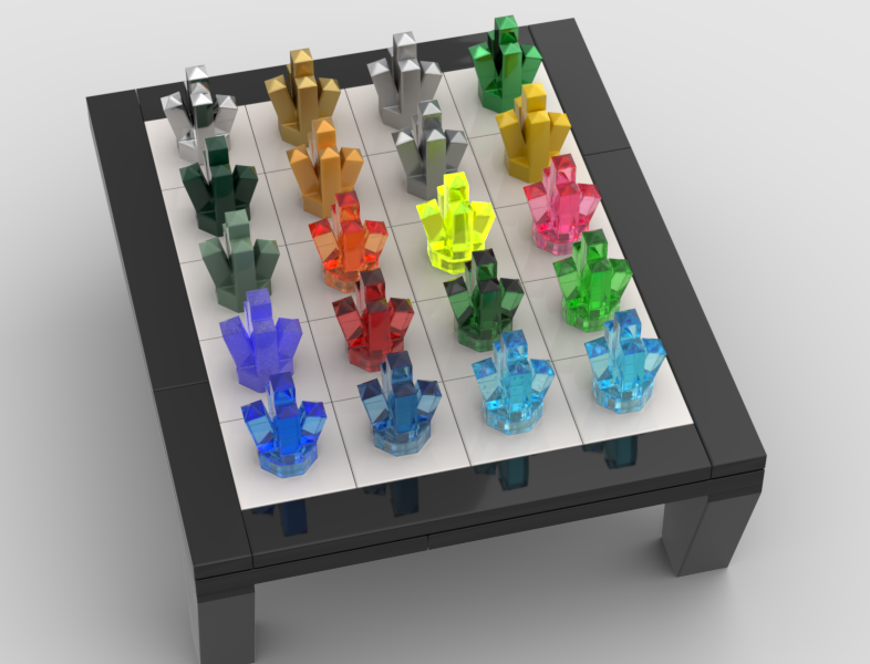 Lego Crystal Display