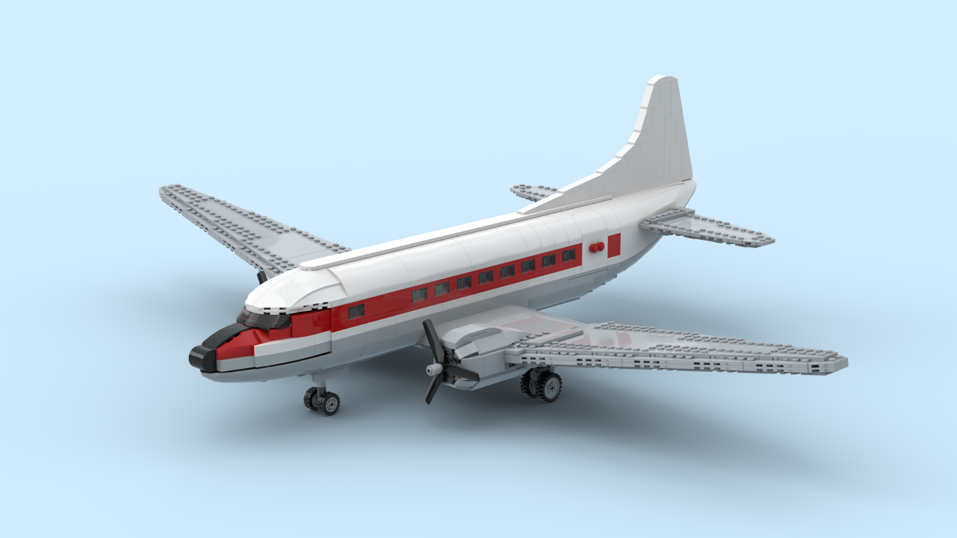 Vintage Commuter Airliner