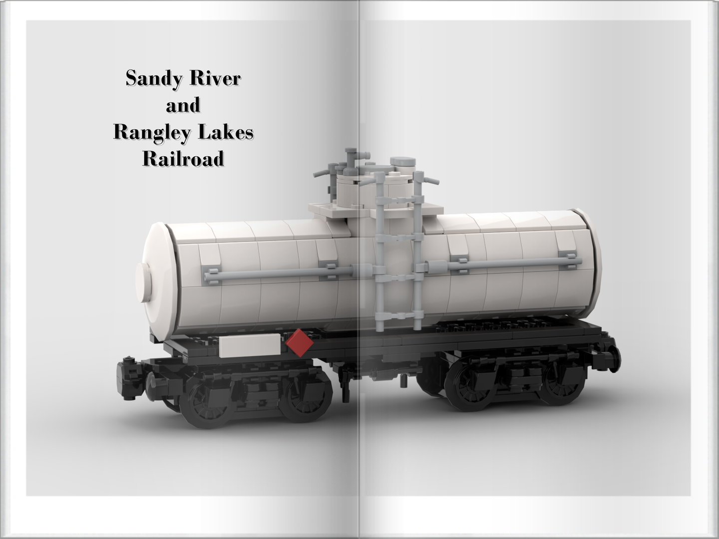 Sandy River and Rangley Lakes Tank Car (White)