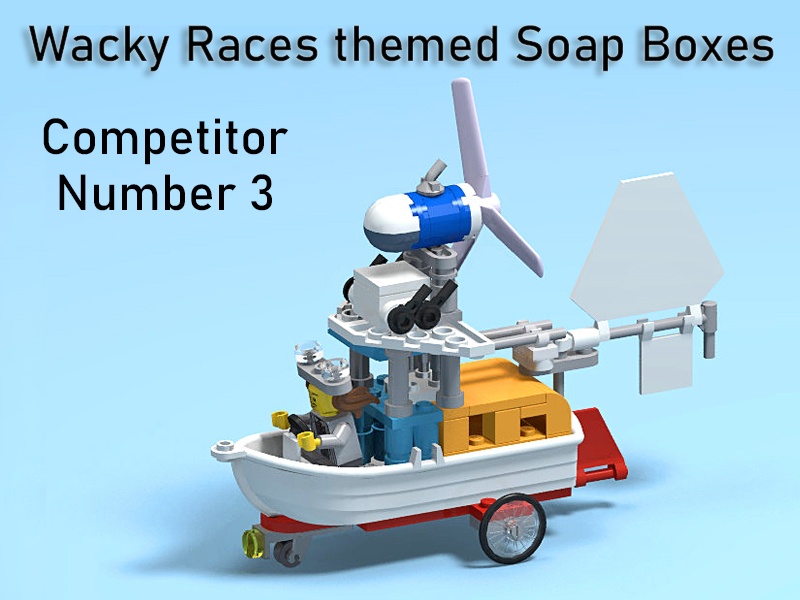 Wacky Races themed soap box 3