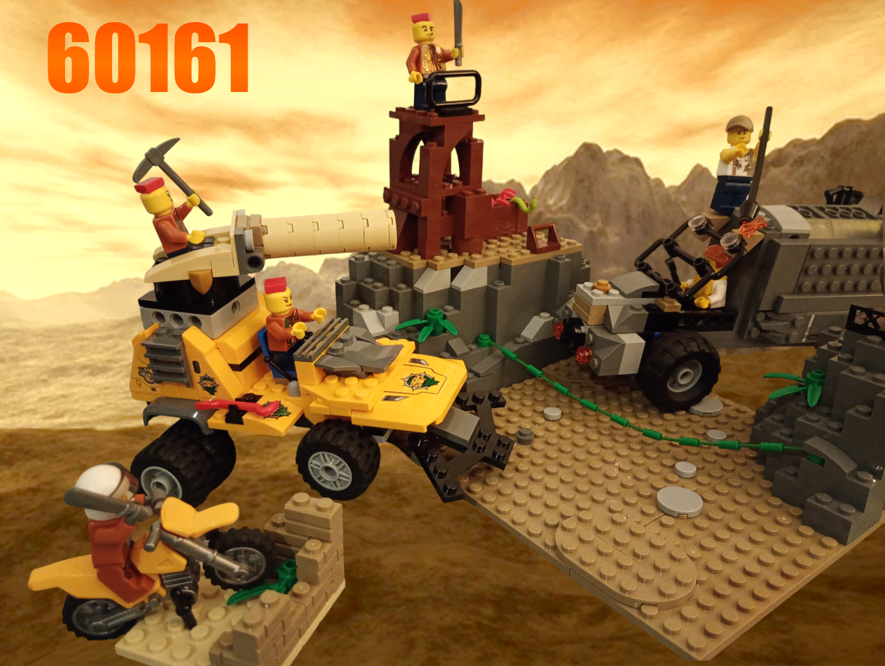 Wasteland canyon ambush